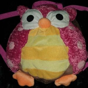 Plush Owl pajama bag